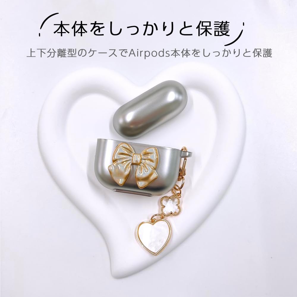 Amazon | ONLYOU Airpods3 用 ケース おしゃれ 韓国 TPU リボン